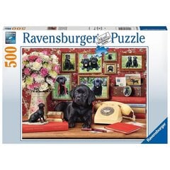 Ravensburger palapeli 500 kpl Uskollinen ystäväni hinta ja tiedot | Palapelit | hobbyhall.fi