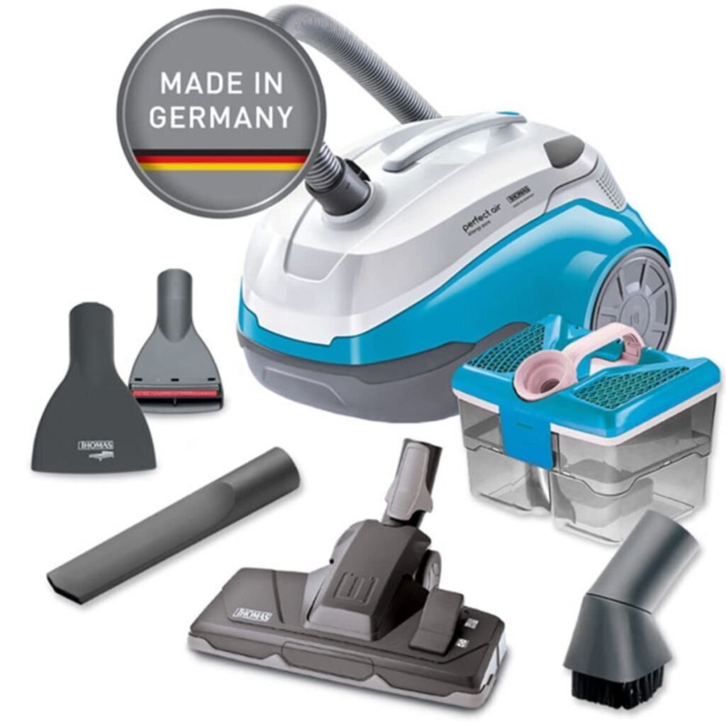 Thomas Vacuum Cleaner Perfect Air Allergy Pure Wet and dry vacuum cleaner, Wet suction, Power 1600 W, Dust capacity 1.8 L, Whit hinta ja tiedot | Pölynimurit | hobbyhall.fi