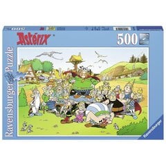 Ravensburger palapeli 500 kpl Asterix kylässä hinta ja tiedot | Palapelit | hobbyhall.fi