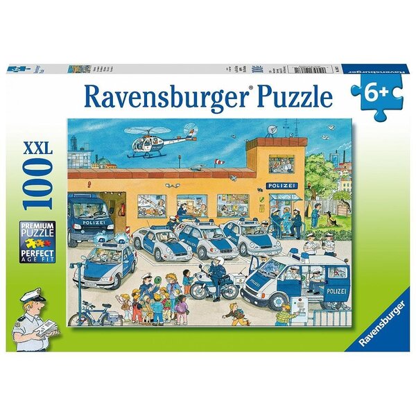 Ravensburger palapeli 100 kpl Poliisiasema