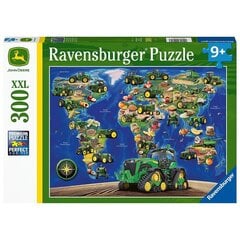 Ravensburger palapeli 100 kpl John Deere world hinta ja tiedot | Palapelit | hobbyhall.fi