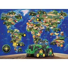 Ravensburger palapeli 100 kpl John Deere world hinta ja tiedot | Palapelit | hobbyhall.fi