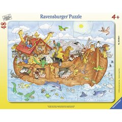 Ravensburger iso laattapalapeli 48 kpl Nooan arkki hinta ja tiedot | Palapelit | hobbyhall.fi