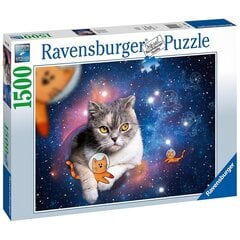 Ravensburger palapeli 1500 kpl Avaruuskissat hinta ja tiedot | Palapelit | hobbyhall.fi