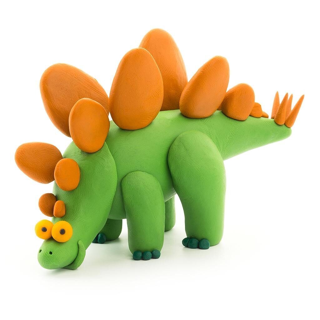 HEY CLAY muovailusavi Stegosaurus hinta ja tiedot | Kehittävät lelut | hobbyhall.fi