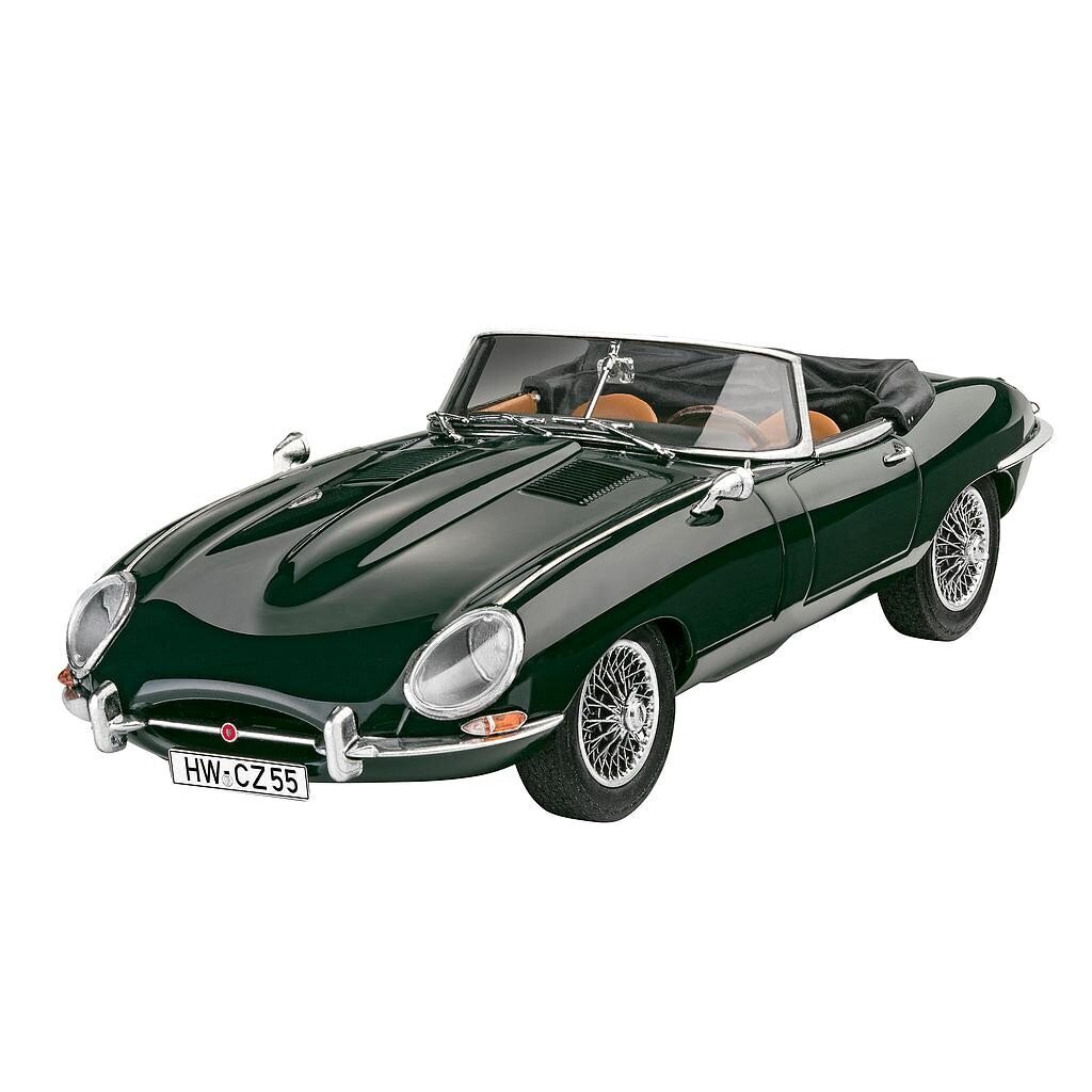 Revellin liimamalli Jaguar E-Type Roadster 1:24 hinta ja tiedot | LEGOT ja rakennuslelut | hobbyhall.fi