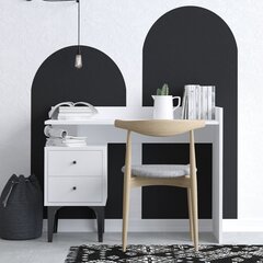 Opintopöytä, Asir, 100x80x45 cm, valkoinen hinta ja tiedot | Tietokonepöydät ja työpöydät | hobbyhall.fi
