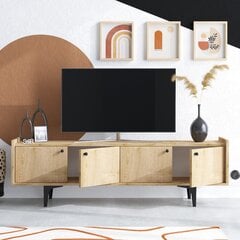 TV-taso, Asir, 150x57x40 cm, beige hinta ja tiedot | TV-tasot | hobbyhall.fi