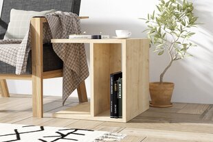 Sivupöytä, Asir, 40x40x40 cm, ruskea hinta ja tiedot | Sohvapöydät | hobbyhall.fi