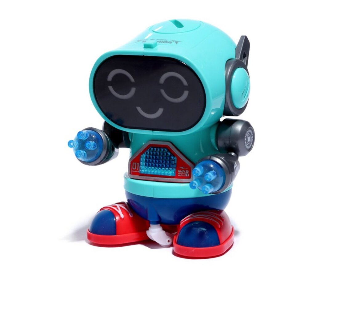 Tanssiva robotti LED-valaistuksella ja musiikilla, Dancing Robot Rock hinta ja tiedot | Kehittävät lelut | hobbyhall.fi