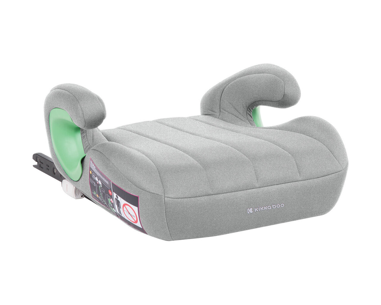 Turvaistuin KikkaBoo i-Way i-size, 15-36 kg, Light Grey hinta ja tiedot | Turvaistuimet | hobbyhall.fi