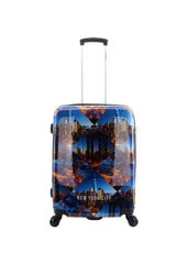 Saxoline New York City M keskikokoinen matkalaukku, 67x44x25 cm hinta ja tiedot | Matkalaukut ja -kassit | hobbyhall.fi
