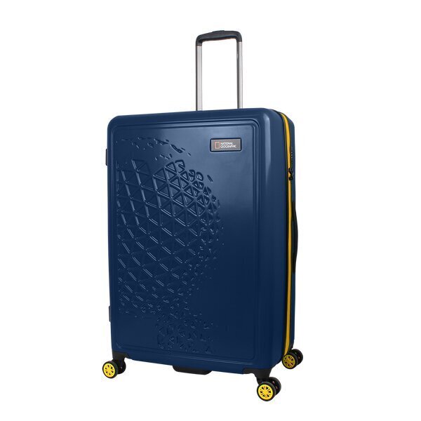 National Geographic Globe suuri matkalaukku, 78x52x28 cm, sininen hinta ja tiedot | Matkalaukut ja -kassit | hobbyhall.fi
