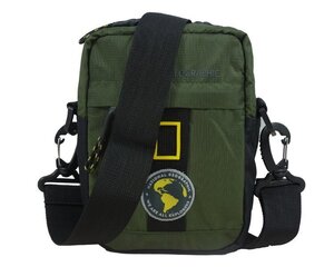 National Geographic New Explorer -olkalaukku, khaki hinta ja tiedot | National Geographic Muoti | hobbyhall.fi