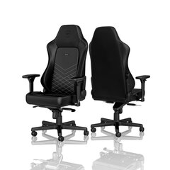 Noblechairs Hero (musta/valkoinen) hinta ja tiedot | Toimistotuolit | hobbyhall.fi