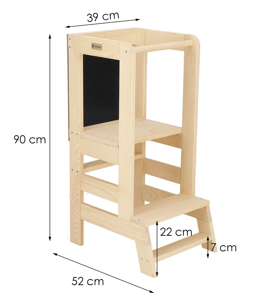 Montessori-torni Springos KCH01 hinta ja tiedot | Lasten pöydät ja tuolit | hobbyhall.fi