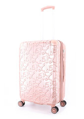 Keskikokoinen matkalaukku Elle Alors, vaaleanpunainen, 65x44x28 cm hinta ja tiedot | Matkalaukut ja -kassit | hobbyhall.fi