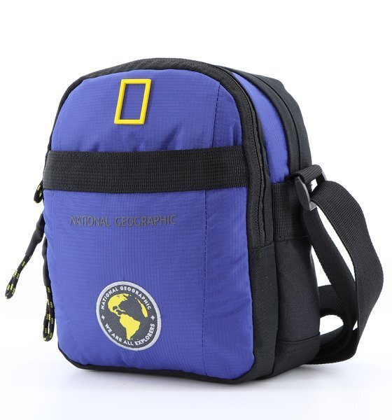 National Geographic New Explorer olkalaukku sininen NV1210 hinta ja tiedot | Miesten reput ja laukut | hobbyhall.fi