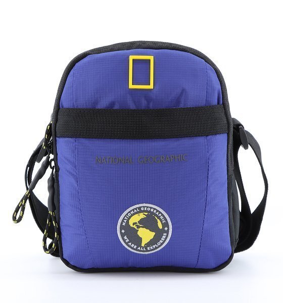 National Geographic New Explorer olkalaukku sininen NV1210 hinta ja tiedot | Miesten reput ja laukut | hobbyhall.fi