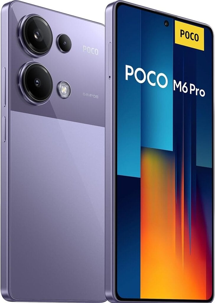 POCO M6 Pro 12/512GB Purple hinta ja tiedot | Matkapuhelimet | hobbyhall.fi