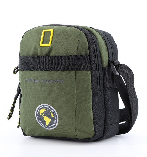 National Geographic New Explorer -olkalaukku khaki hinta ja tiedot | Miesten reput ja laukut | hobbyhall.fi