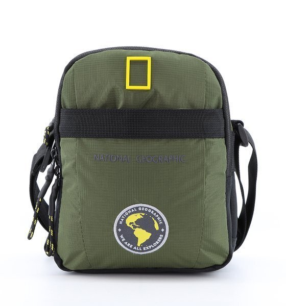 National Geographic New Explorer -olkalaukku khaki hinta ja tiedot | Miesten reput ja laukut | hobbyhall.fi