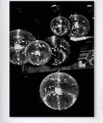 Seinäkoriste - kankaalle DISCO BALL, 20cmx30cm hinta ja tiedot | Taulut | hobbyhall.fi