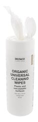 Deltaco orgaaniset yleispuhdistusliinat, 200x175mm, 1 pakkaus - 60 kpl hinta ja tiedot | Deltaco Kodin puhdistusaineet ja siivoustarvikkeet | hobbyhall.fi