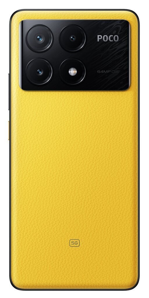 POCO X6 Pro 5G 12/512GB Yellow hinta ja tiedot | Matkapuhelimet | hobbyhall.fi