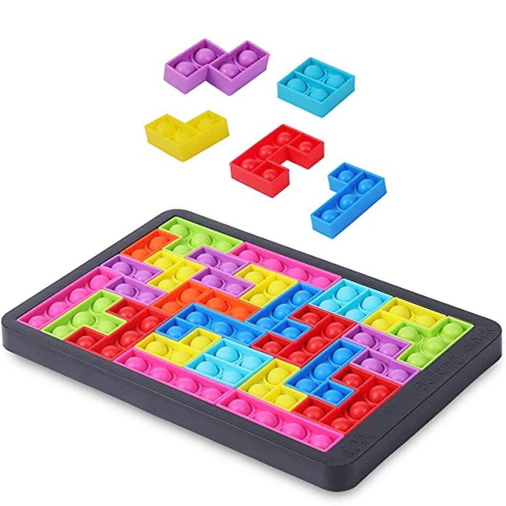 POP IT-lelu - Tetris, palapeli hinta ja tiedot | Lautapelit ja älypelit | hobbyhall.fi