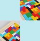 Puinen palapeli Tetris, B hinta ja tiedot | Kehittävät lelut | hobbyhall.fi