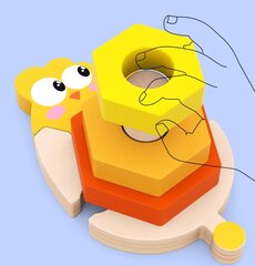 Shapes Sorter -puiset palikat hinta ja tiedot | Vauvan lelut | hobbyhall.fi