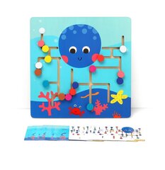 Octopus-labyrintti hinta ja tiedot | Vauvan lelut | hobbyhall.fi