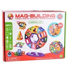 Magneettimuotit, 59 kpl hinta ja tiedot | Mag-Building Lapset | hobbyhall.fi