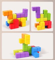 Värikkäät palikat - Cube hinta ja tiedot | LEGOT ja rakennuslelut | hobbyhall.fi