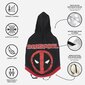 Koiran collegepusero Deadpool XXS Musta hinta ja tiedot | Koiran vaatteet | hobbyhall.fi