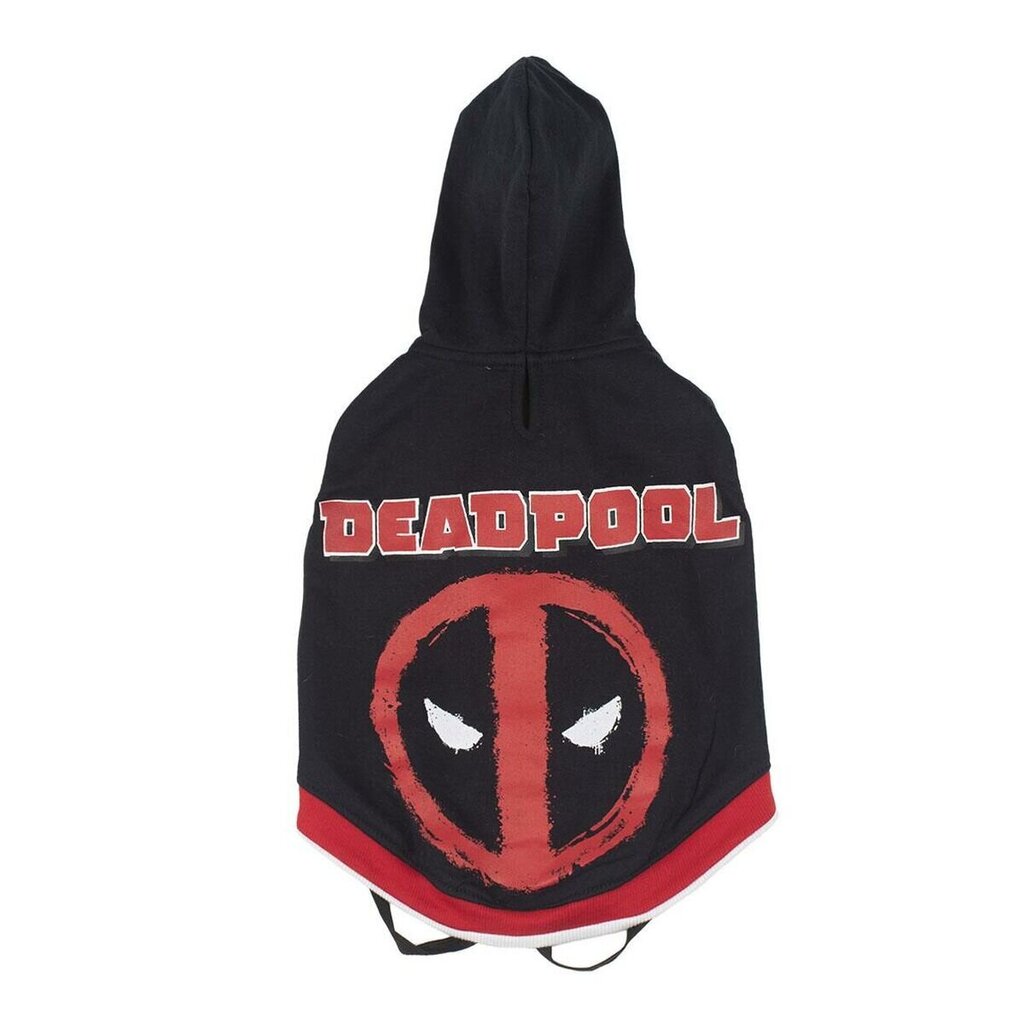 Koiran collegepusero Deadpool XXS Musta hinta ja tiedot | Koiran vaatteet | hobbyhall.fi