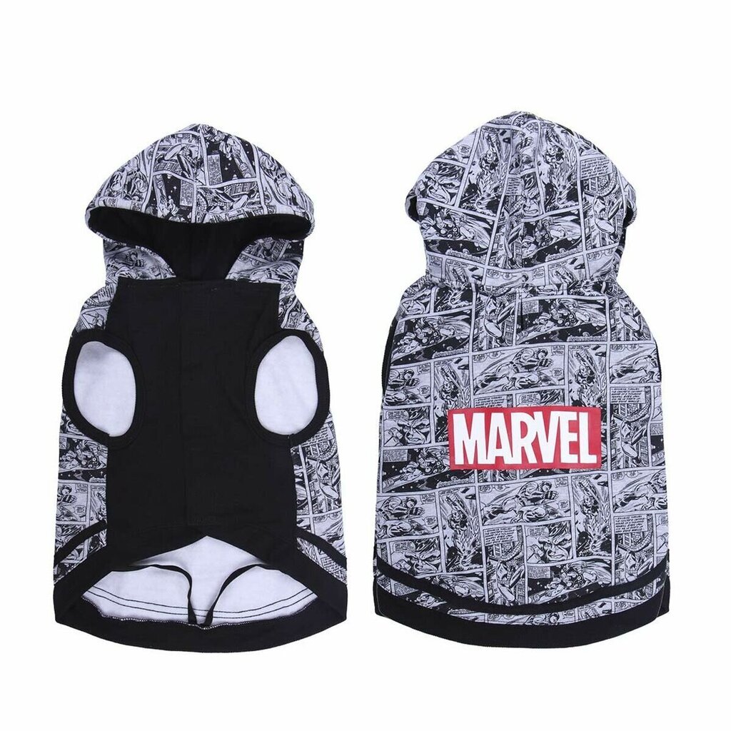 Koiran collegepusero Marvel XXS Harmaa hinta ja tiedot | Koiran vaatteet | hobbyhall.fi