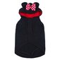 Koiran collegepusero Minnie Mouse Musta XXS hinta ja tiedot | Koiran vaatteet | hobbyhall.fi