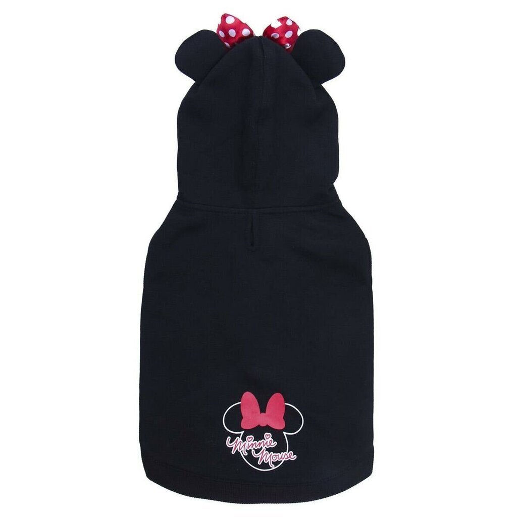 Koiran collegepusero Minnie Mouse Musta XXS hinta ja tiedot | Koiran vaatteet | hobbyhall.fi