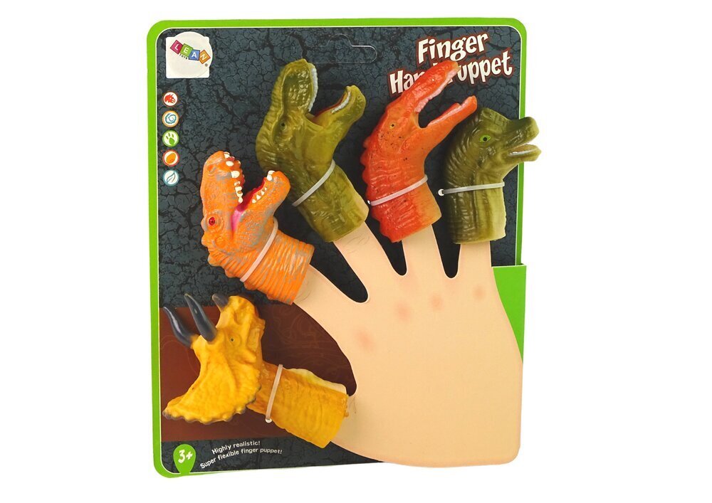 Sorminuket Dinosaurukset, 5 kpl hinta ja tiedot | Tyttöjen lelut | hobbyhall.fi