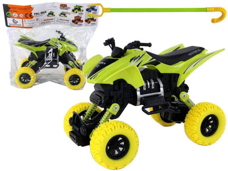 Auto ATV Quad XC, keltainen