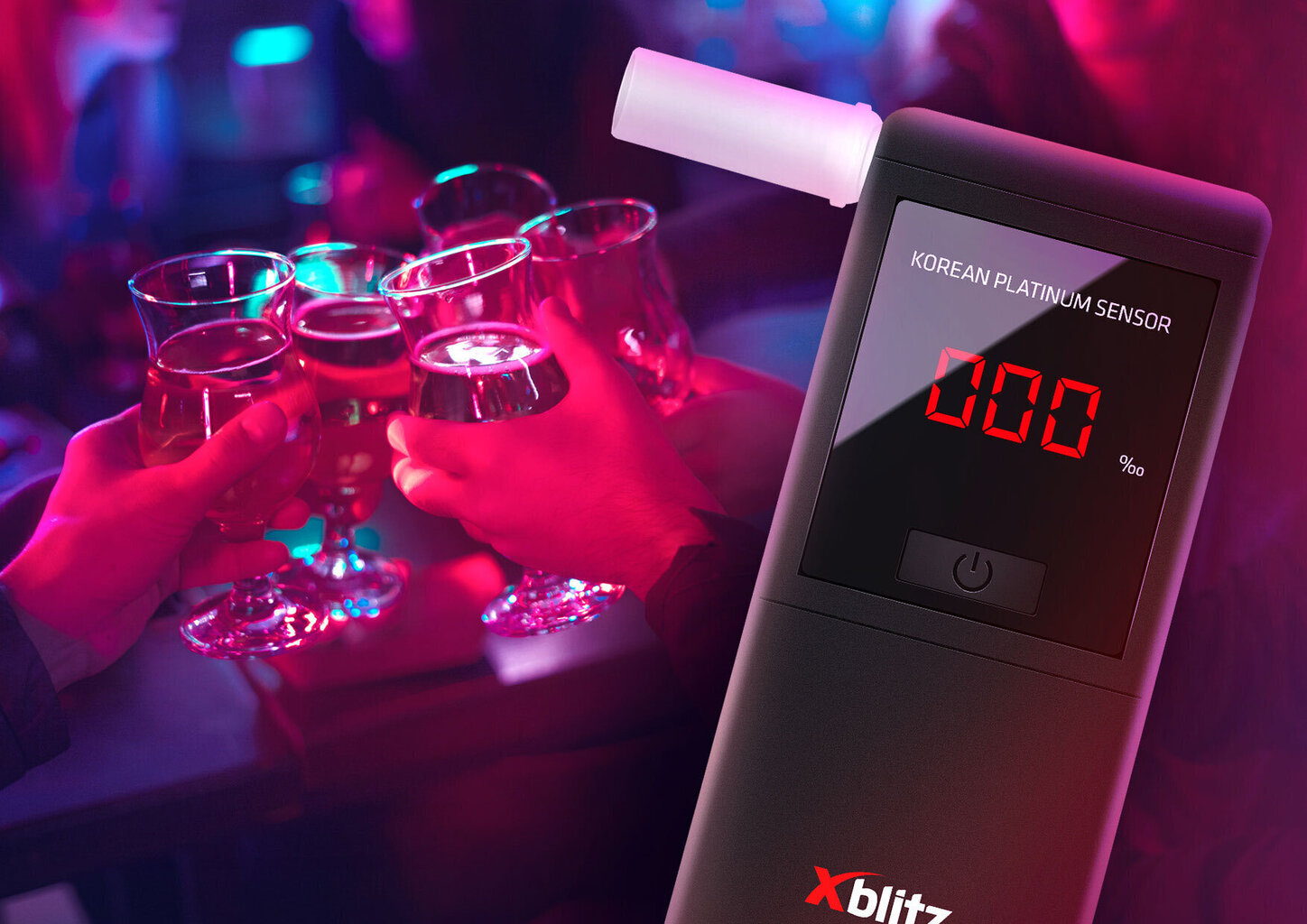 Alkotester Xblitz Eetteri hinta ja tiedot | Alkometrit | hobbyhall.fi