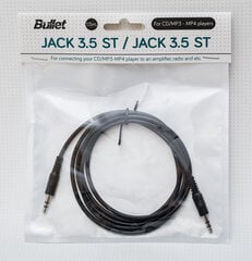 Laidas JACK3,5 ST/JACK3,5 ST 1,5m hinta ja tiedot | Bullet Kodinkoneet ja kodinelektroniikka | hobbyhall.fi