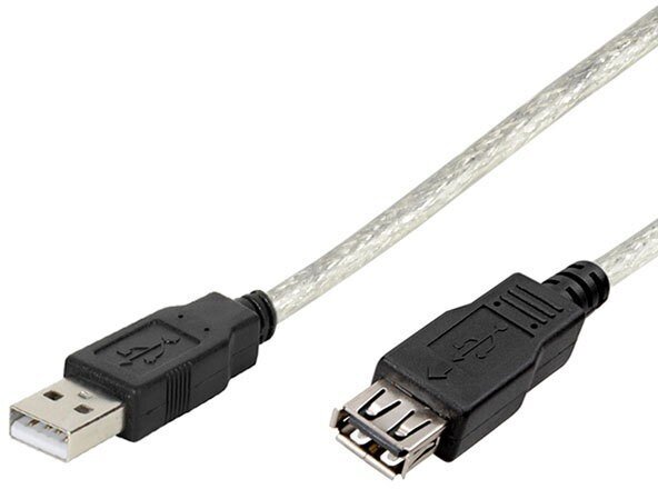 Vivanco-kaapeli USB 2.0 AM-AF 1.8m (45232) hinta ja tiedot | Kaapelit ja adapterit | hobbyhall.fi