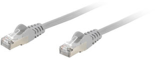 Vivanco patch cable Cat.5e Polybag 2,5m, harmaa (45701) hinta ja tiedot | Kaapelit ja adapterit | hobbyhall.fi