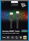 Vivanco-kaapeli Gaming HDMI - HDMI 2.1 2m (60446) hinta ja tiedot | Kaapelit ja adapterit | hobbyhall.fi