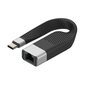 Techly USB-C M/F Gigabit Ethernet RJ45 hinta ja tiedot | Adapterit | hobbyhall.fi