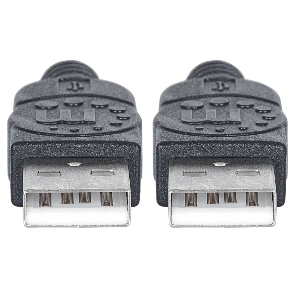 Manhattan USB 2.0 AM-AM 50cm hinta ja tiedot | Adapterit | hobbyhall.fi