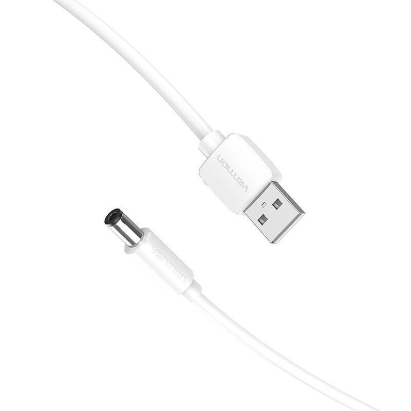 Vention USB/DC 5.5mm, 0.5 m hinta ja tiedot | Kaapelit ja adapterit | hobbyhall.fi